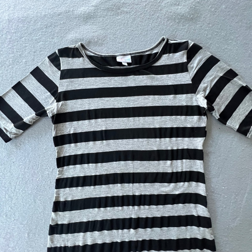 Lularoe Stripped Julia dress